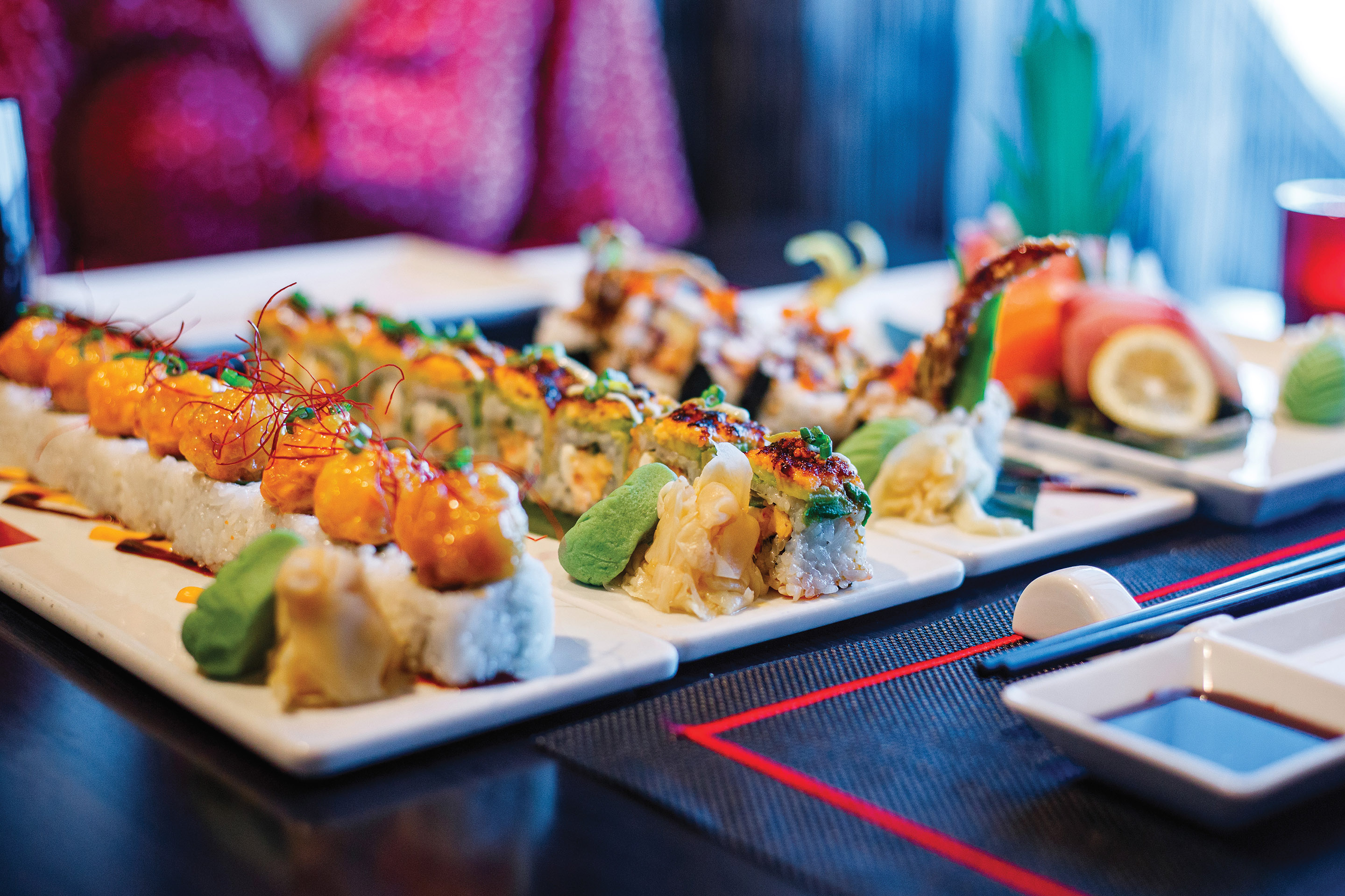 Sushirollen im Izumi